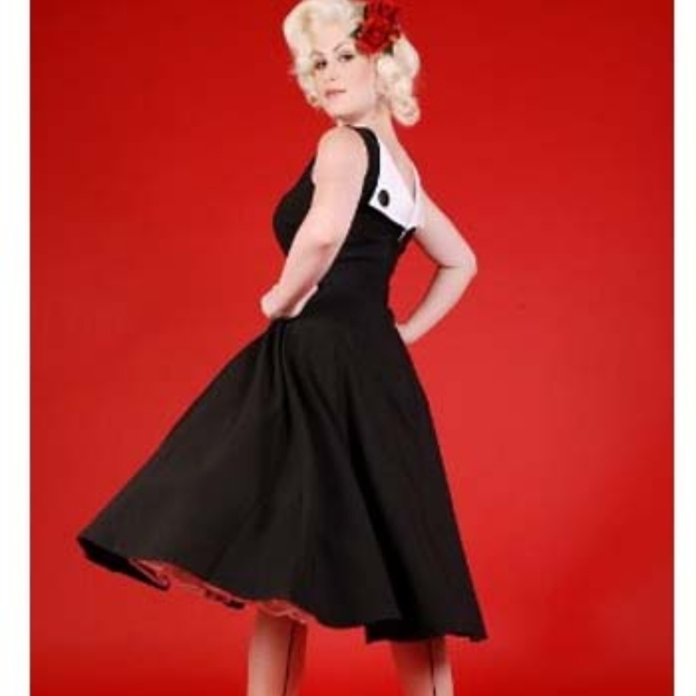 Gorgeous vintage bettie page formal dress